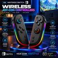 Wireless Controllers for Switch — TMR Hall Effect Joysticks, RGB (Black)