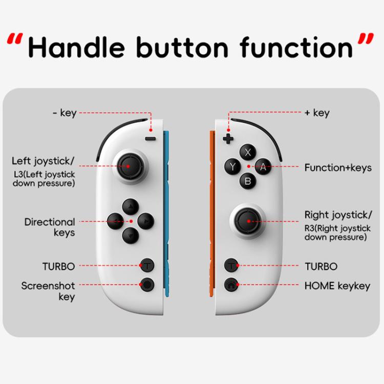 Wireless Controllers for Switch — TMR Hall Effect Joysticks, RGB (Black)