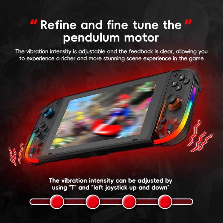 Wireless Controllers for Switch — TMR Hall Effect Joysticks, RGB (Black)