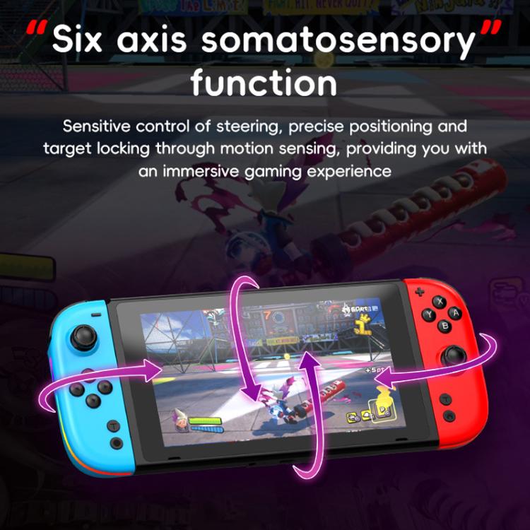 Wireless Controllers for Switch — TMR Hall Effect Joysticks, RGB (Black)